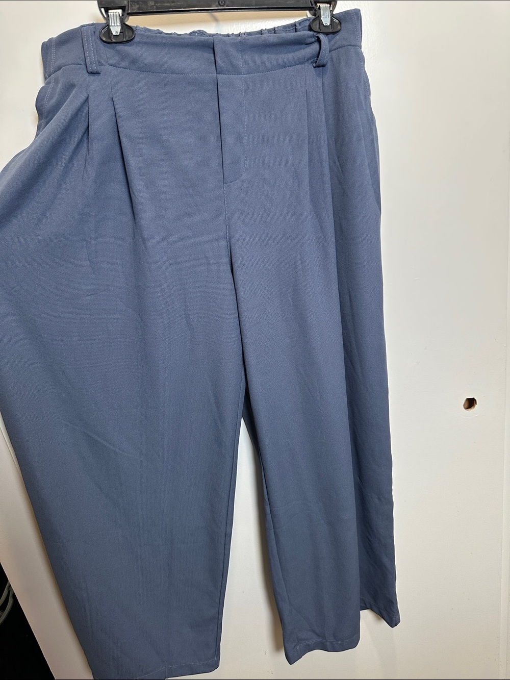 HALARA Wide-Leg Pants in Dusty Blue (18) - Picture 2 of 4